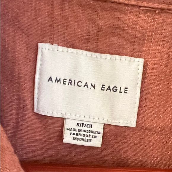 Rust Button-Up Shirt - Picture 4 of 5